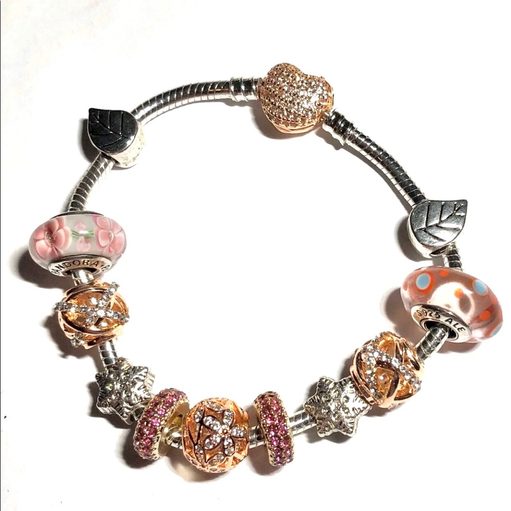 Pandora Rose gold radiance bracelet